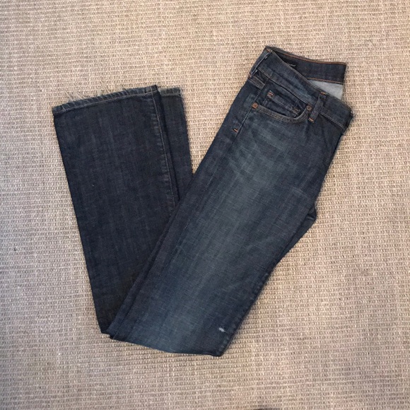 Citizens Of Humanity Dark Wash flare jeans 26 - Picture 1 of 7